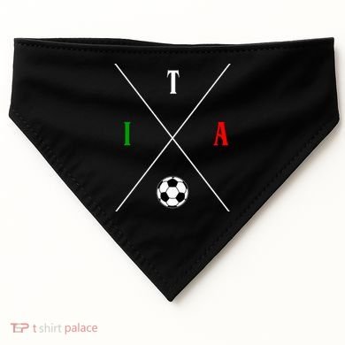Italy ITA Soccer USA-Made Doggie Bandana