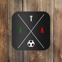 Italy ITA Soccer Coaster thumb 0