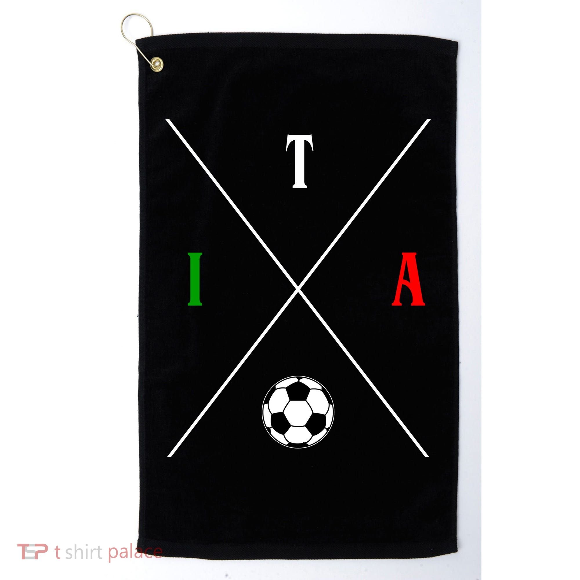 Italy ITA Soccer Golf Towel