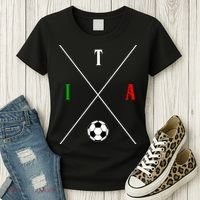 Italy ITA Soccer Women's T-Shirt thumb 3