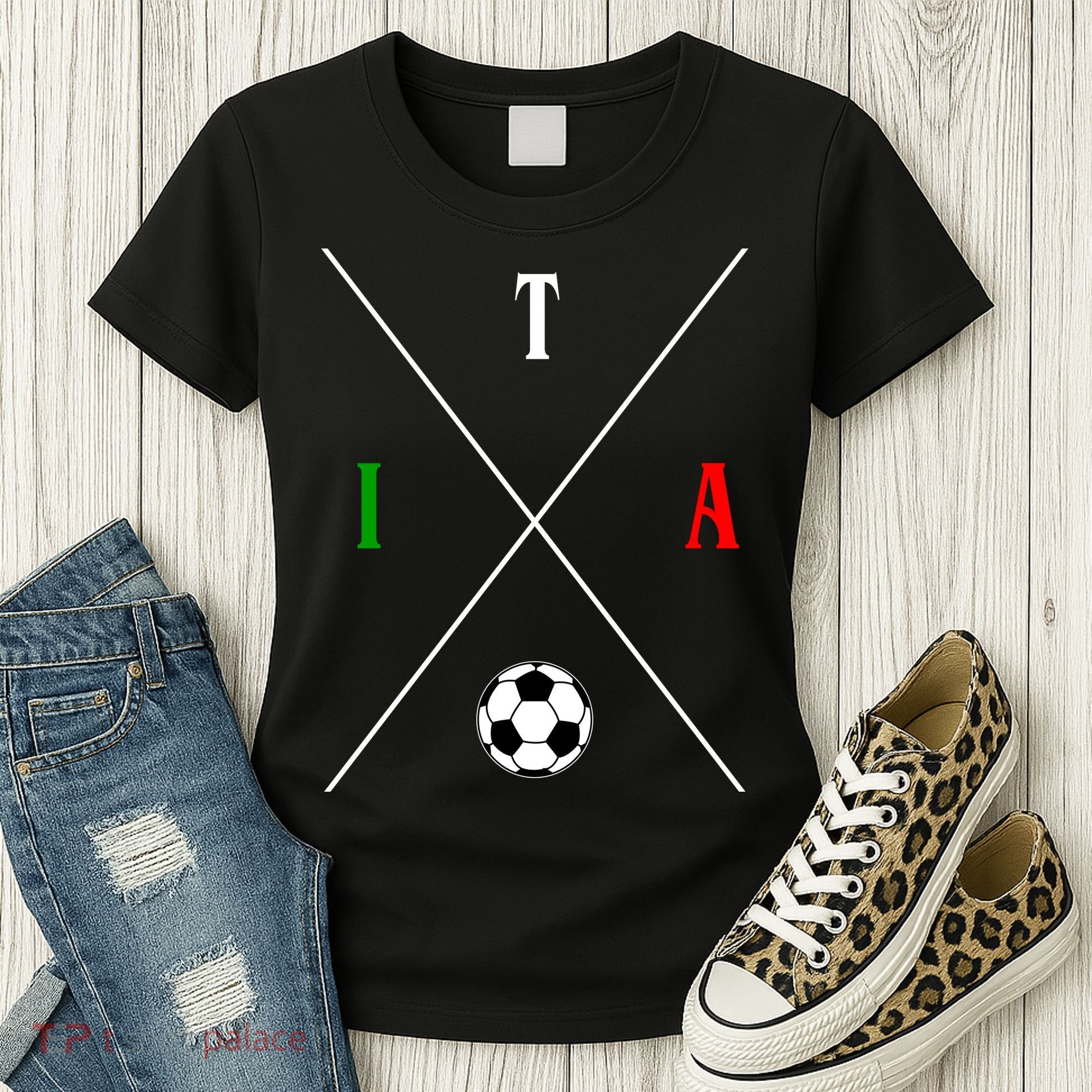 Italy ITA Soccer Women's T-Shirt