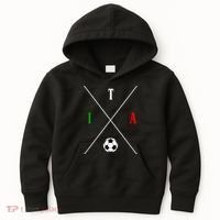 Italy ITA Soccer Kids Hoodie thumb 0