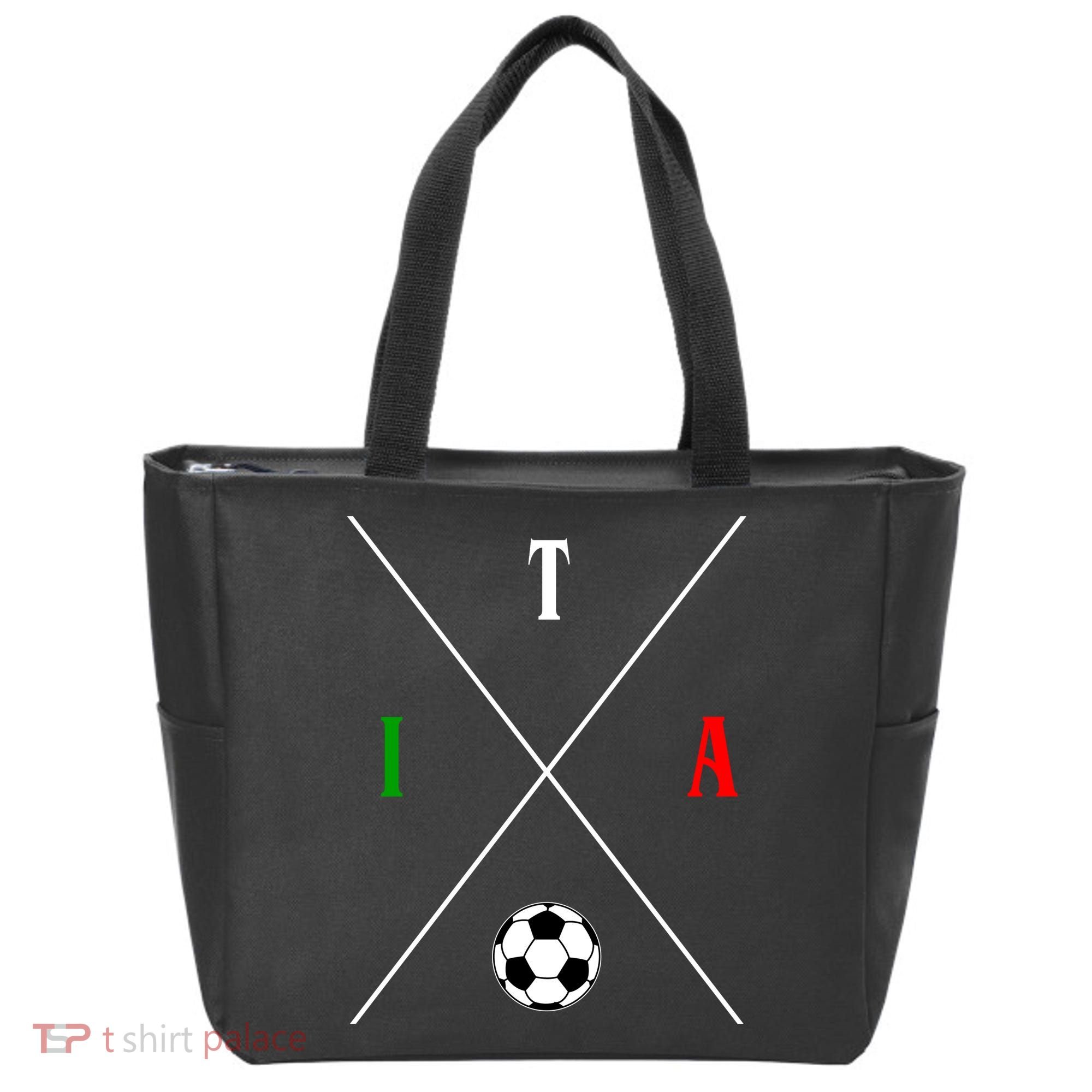 Italy ITA Soccer Tote Bag