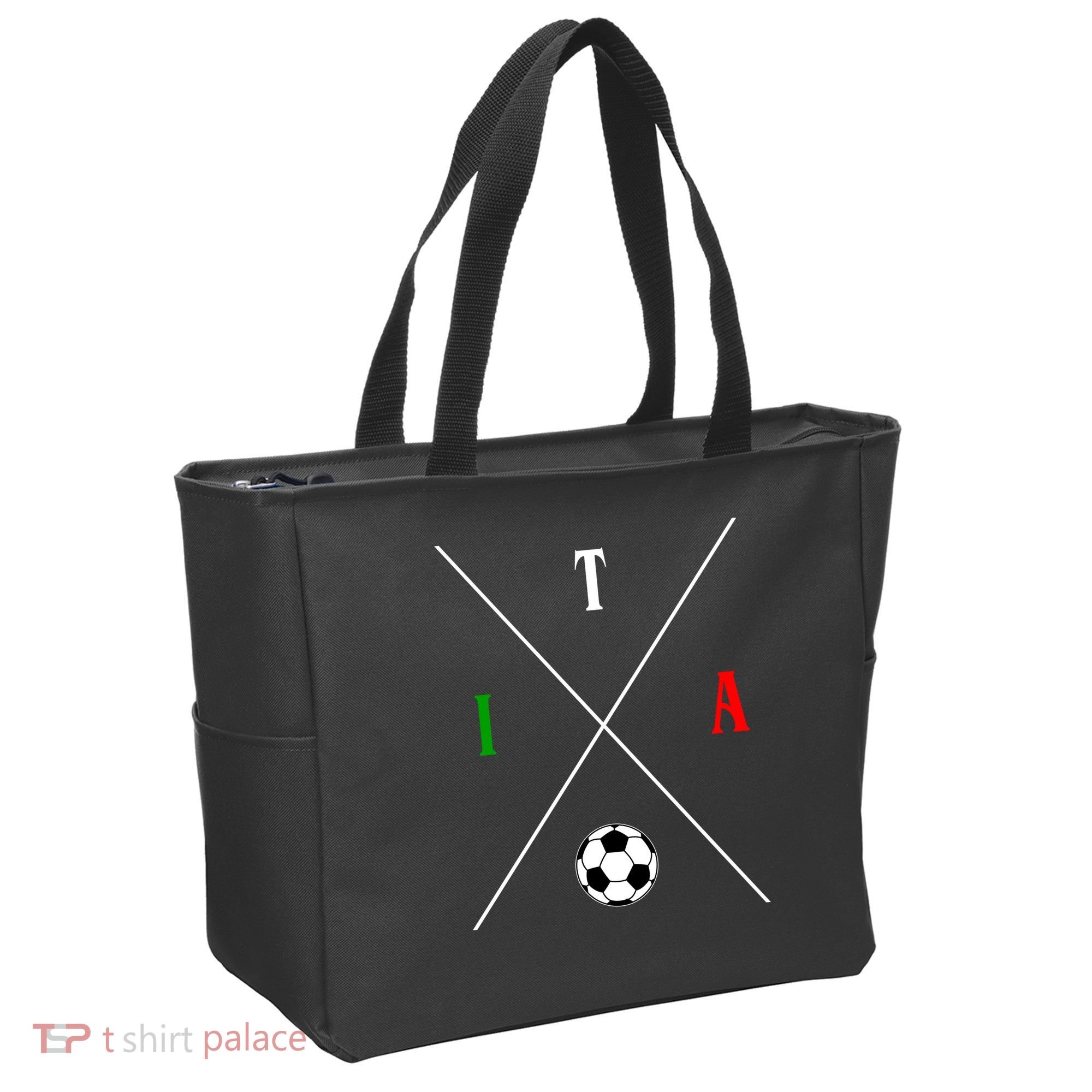 Italy ITA Soccer Tote Bag