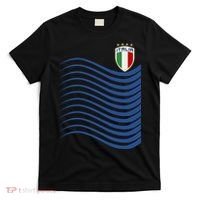 Italy Italia Soccer Futbol Jersey Wave T-Shirt thumb 0