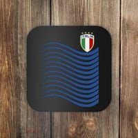 Italy Italia Soccer Futbol Jersey Wave Coaster thumb 0