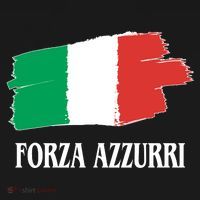Italy Soccer Azzurro Forza Italia Team Flag Tank Top thumb 6