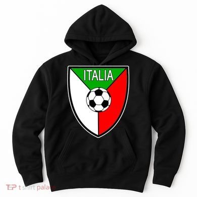 Italy Soccer Flag Emblem Italia Hoodie