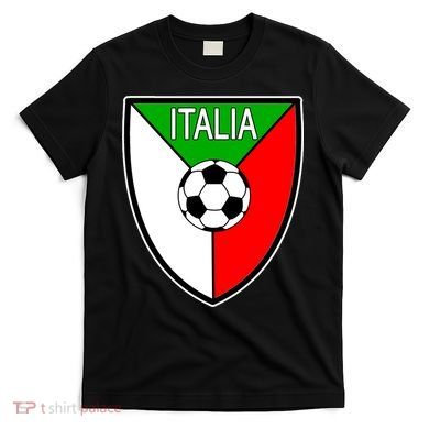 Italy Soccer Flag Emblem Italia T-Shirt