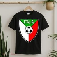 Italy Soccer Flag Emblem Italia T-Shirt thumb 2