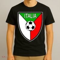 Italy Soccer Flag Emblem Italia T-Shirt thumb 3