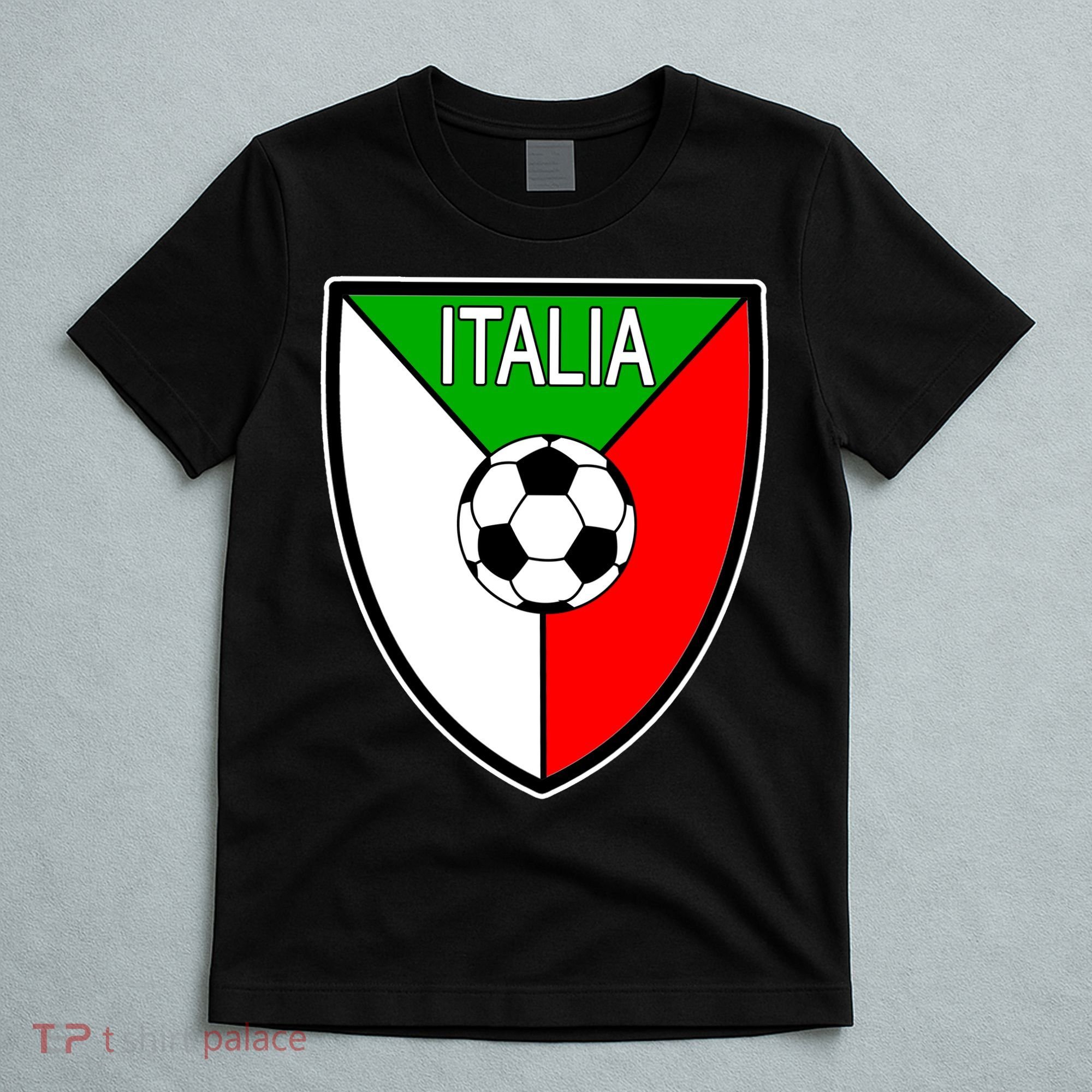 Italy Soccer Flag Emblem Italia T-Shirt
