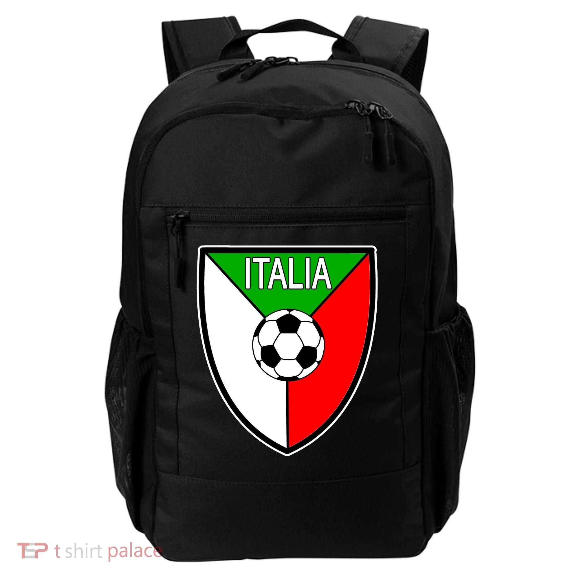 Italy Soccer Flag Emblem Italia Backpack