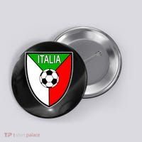 Italy Soccer Flag Emblem Italia Button thumb 0