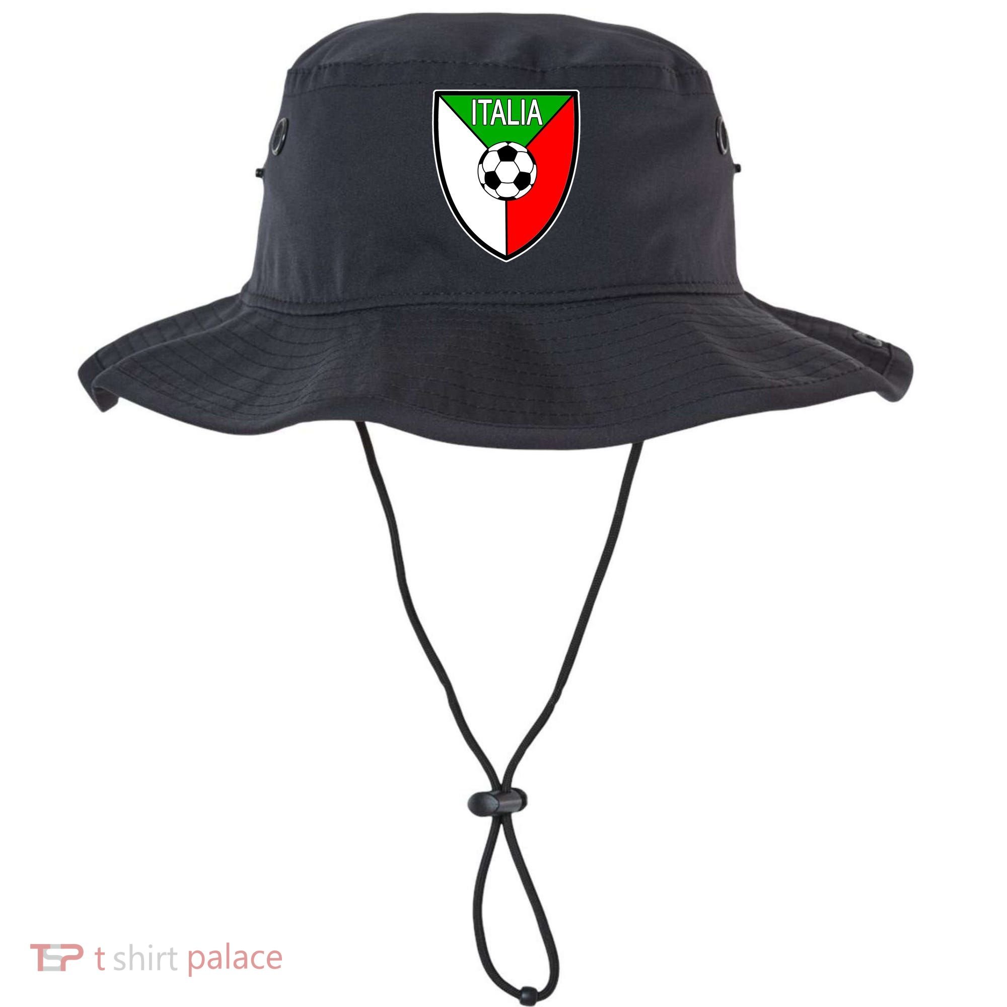 Italy Soccer Flag Emblem Italia Bucket Hat