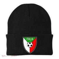 Italy Soccer Flag Emblem Italia Beanie thumb 0