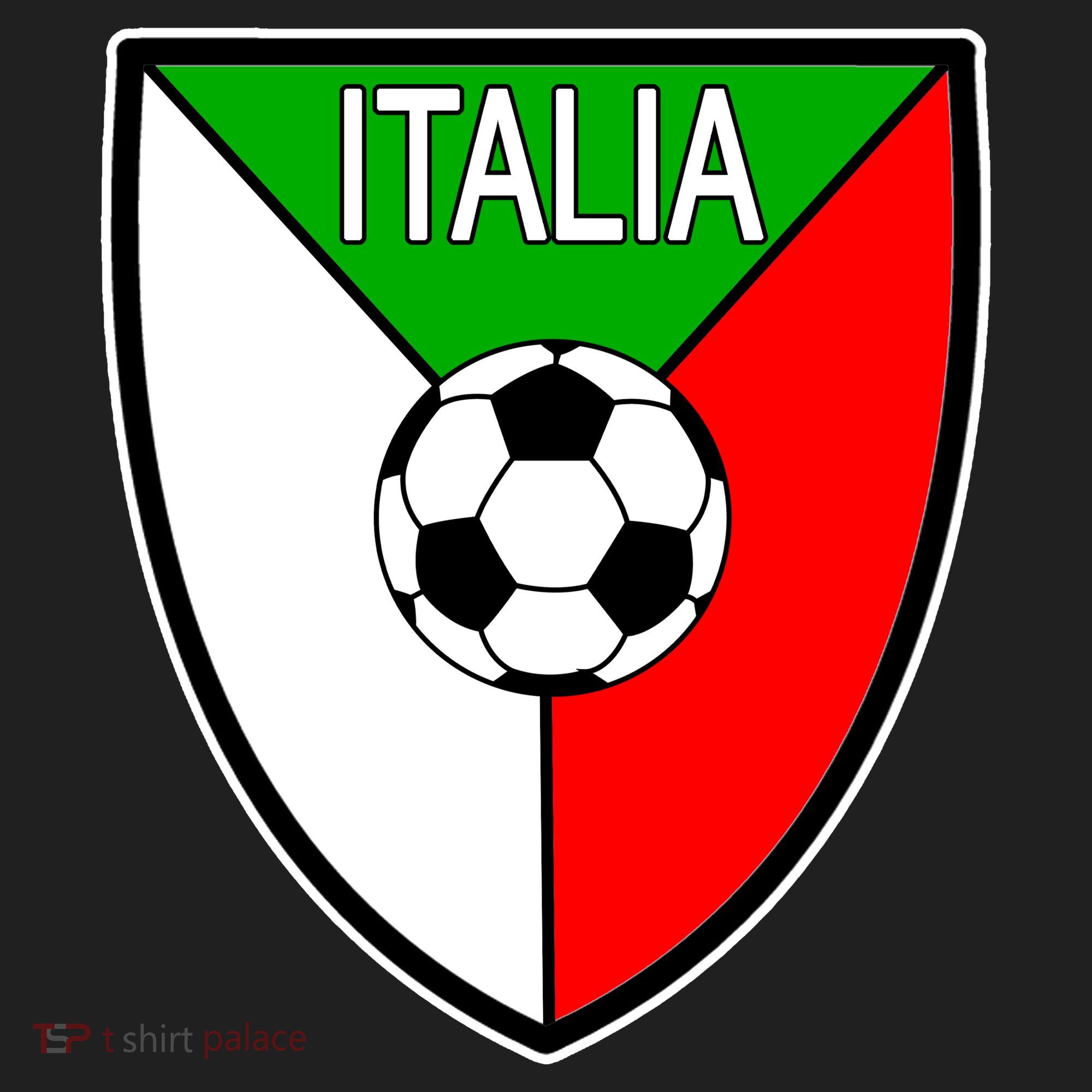 Italy Soccer Flag Emblem Italia Beanie