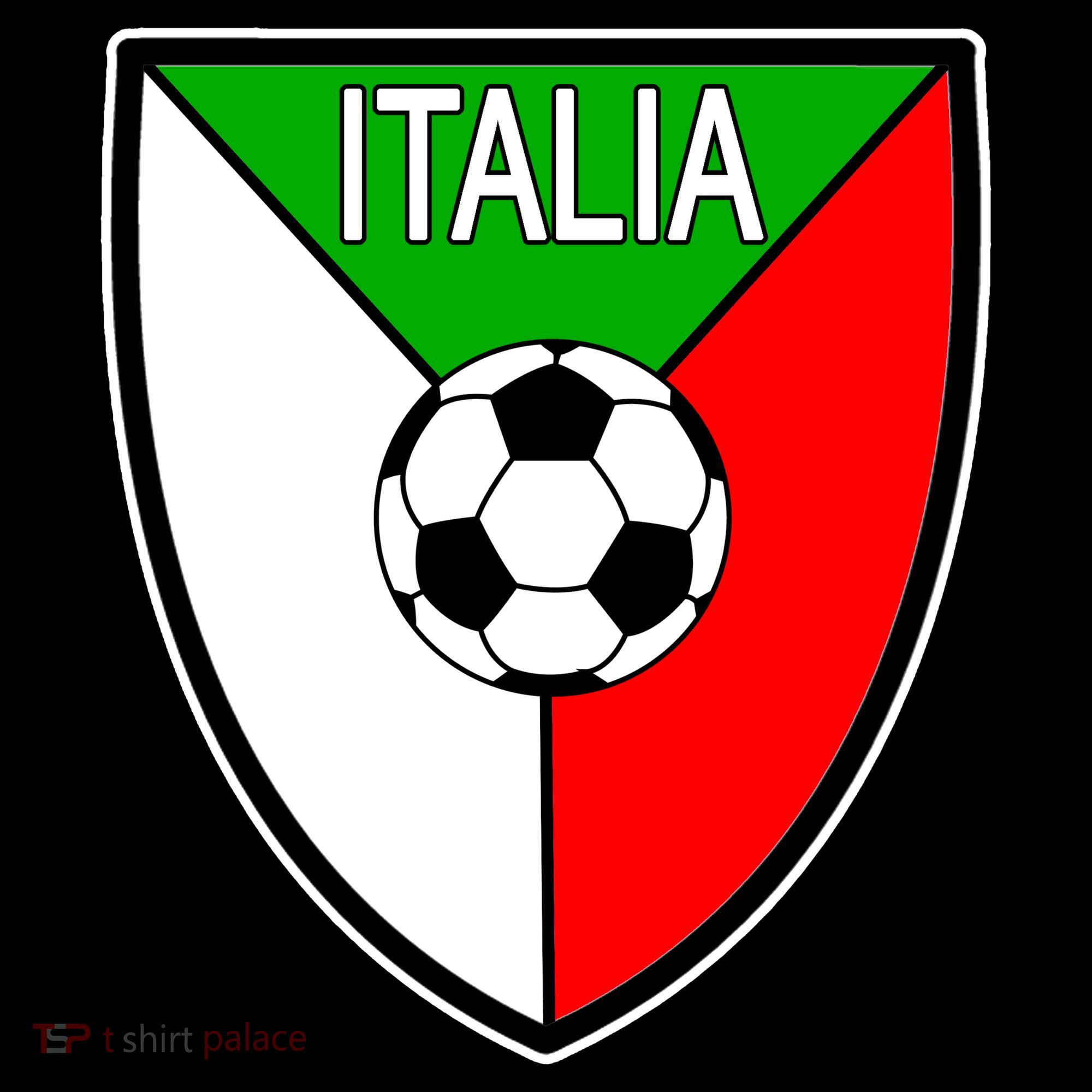 Italy Soccer Flag Emblem Italia Women's Hoodie