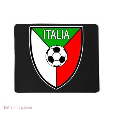 Italy Soccer Flag Emblem Italia Mousepad