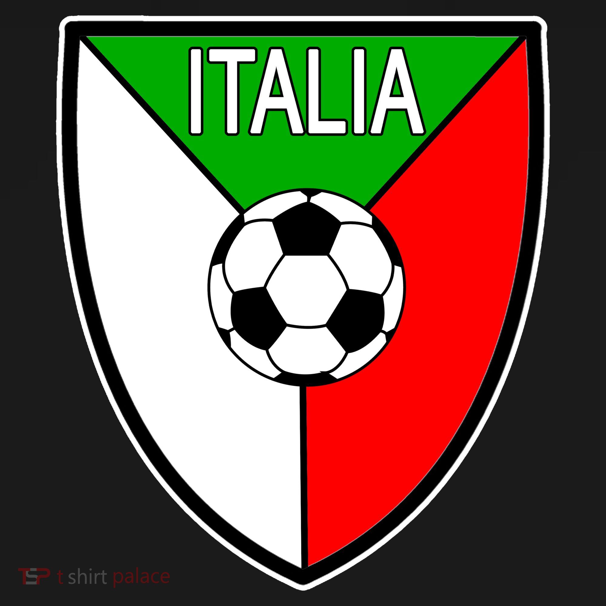 Italy Soccer Flag Emblem Italia Mousepad