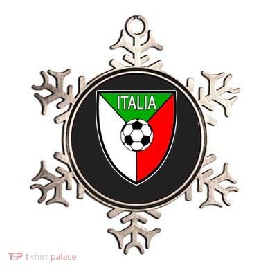 Italy Soccer Flag Emblem Italia Ornament