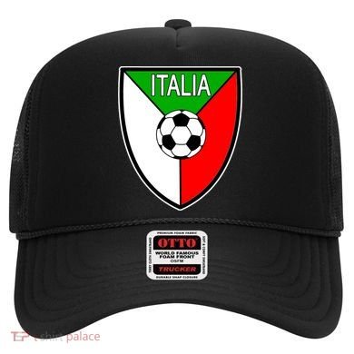 Italy Soccer Flag Emblem Italia Hat