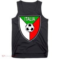 Italy Soccer Flag Emblem Italia Tank Top thumb 0