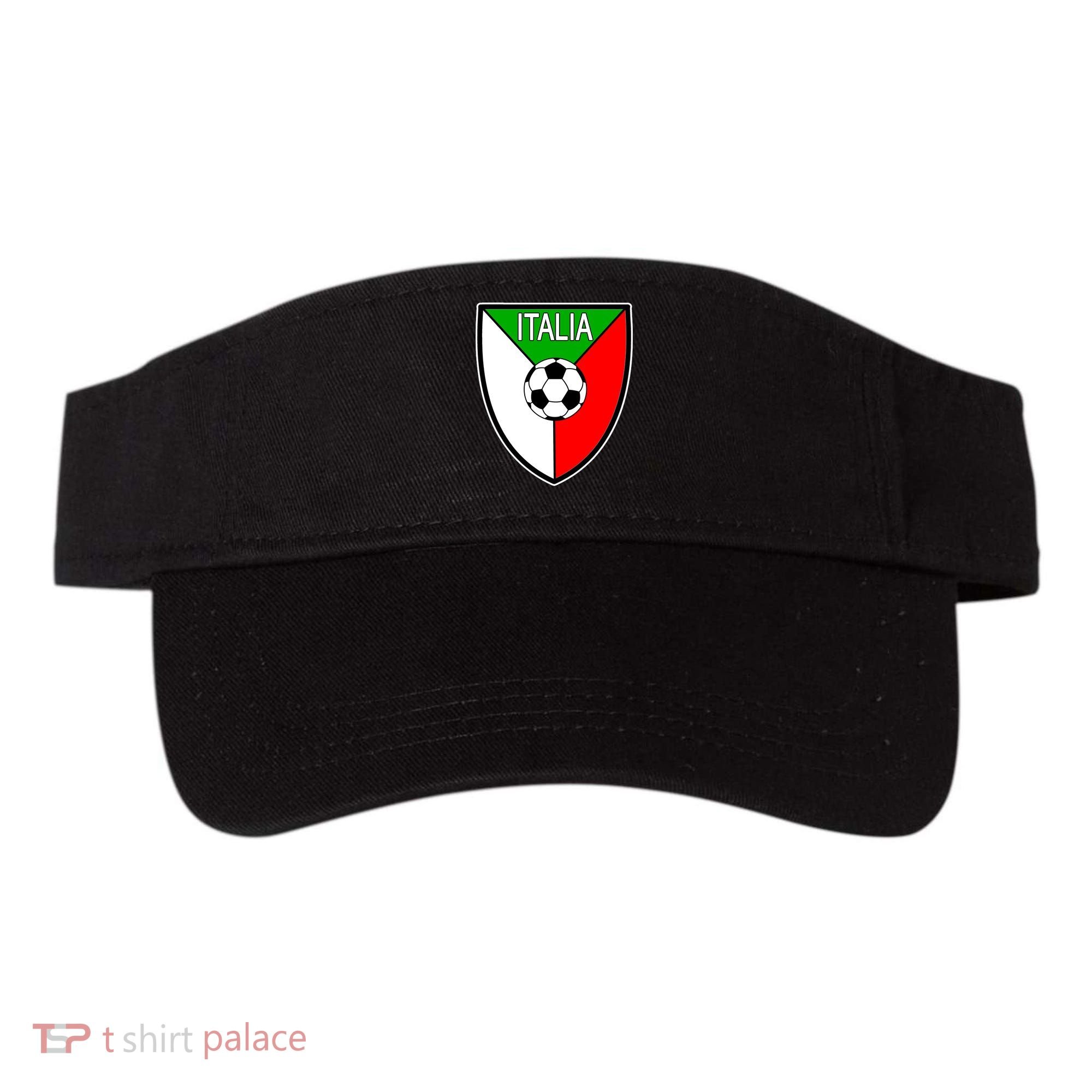 Italy Soccer Flag Emblem Italia Visor