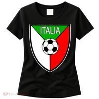 Italy Soccer Flag Emblem Italia Women's T-Shirt thumb 0