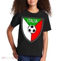 Italy Soccer Flag Emblem Italia Kids T-Shirt thumb 2
