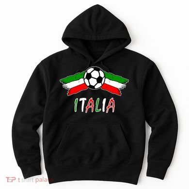 Italy Soccer Flag Italia Champs Hoodie