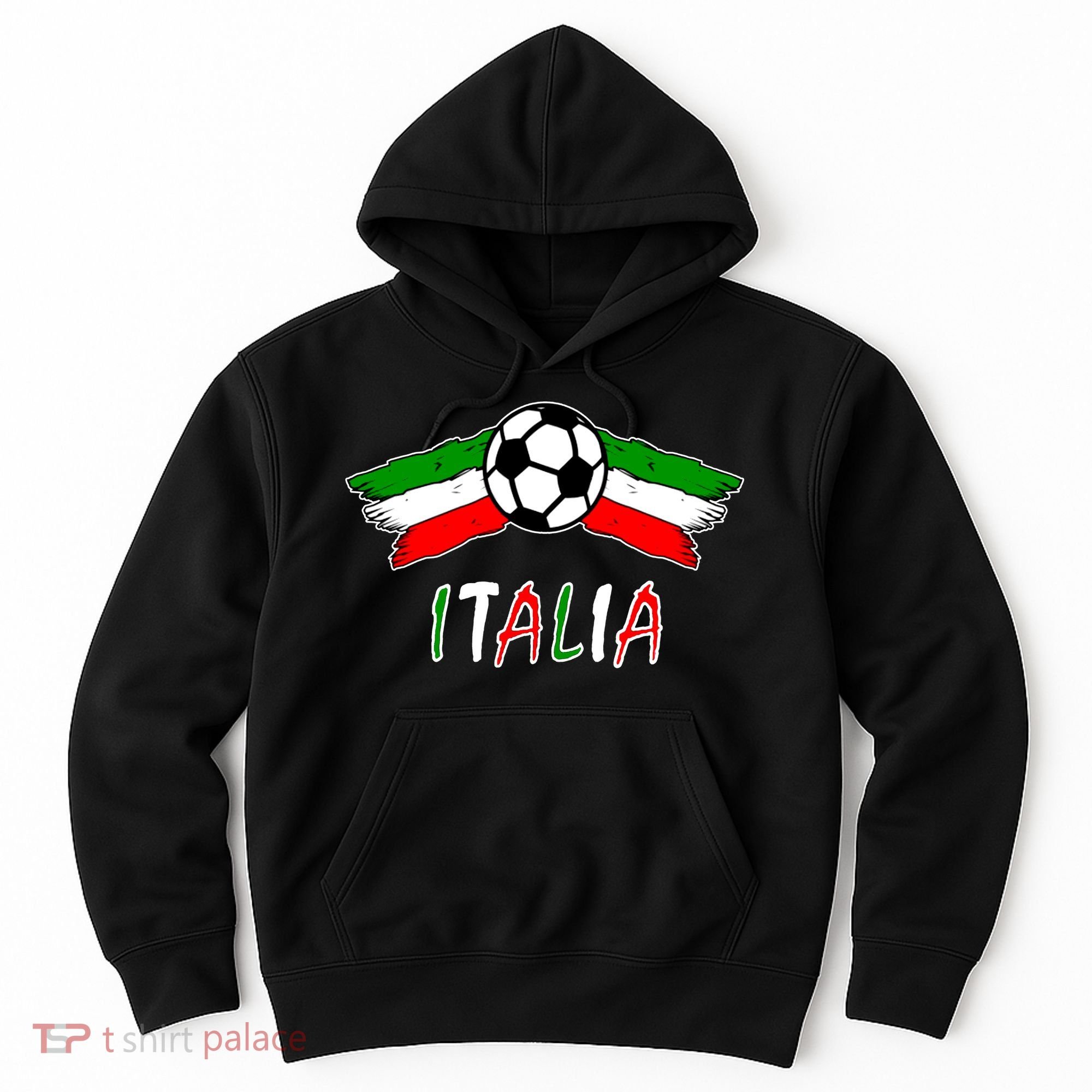Italy Soccer Flag Italia Champs Hoodie