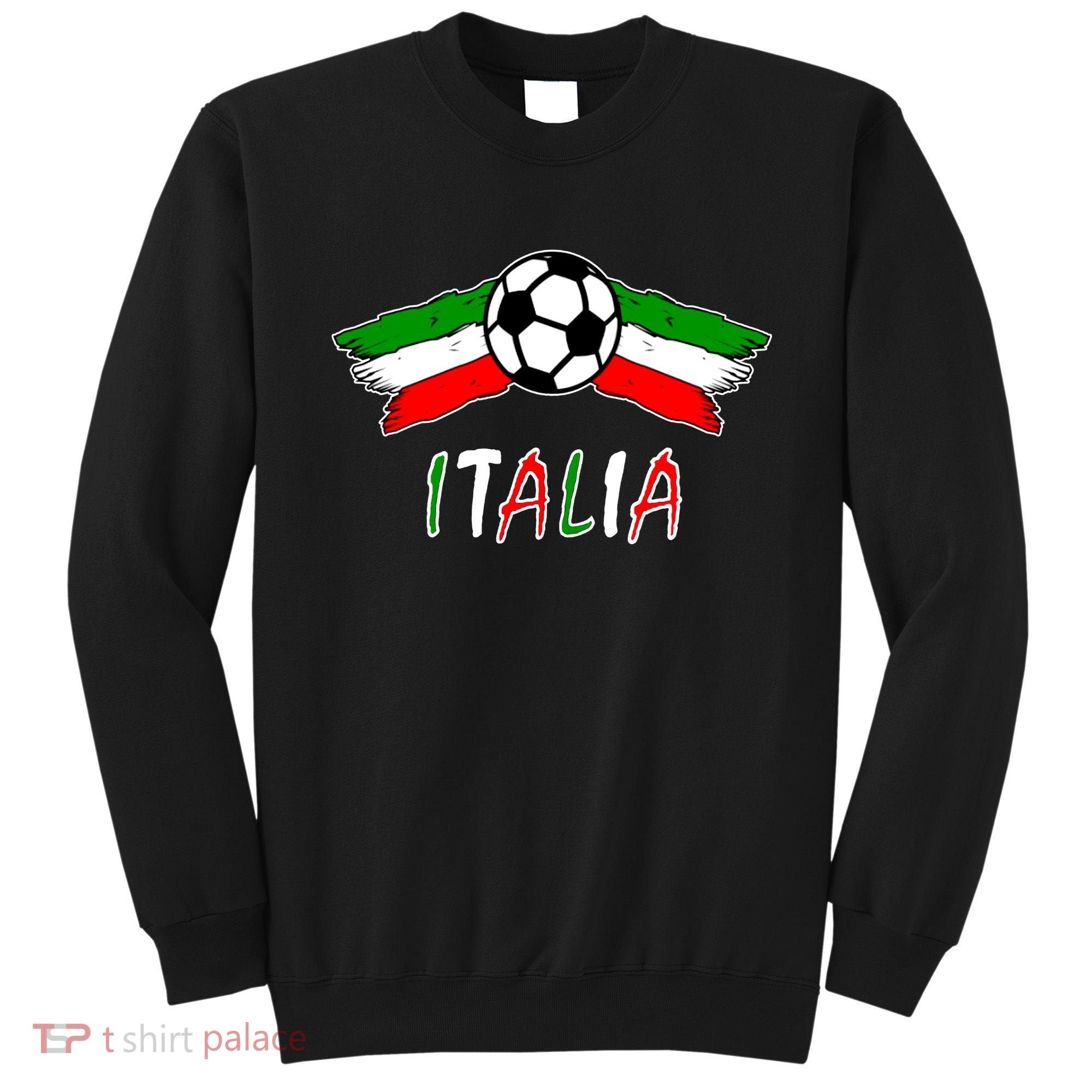 Italy Soccer Flag Italia Champs Sweatshirt