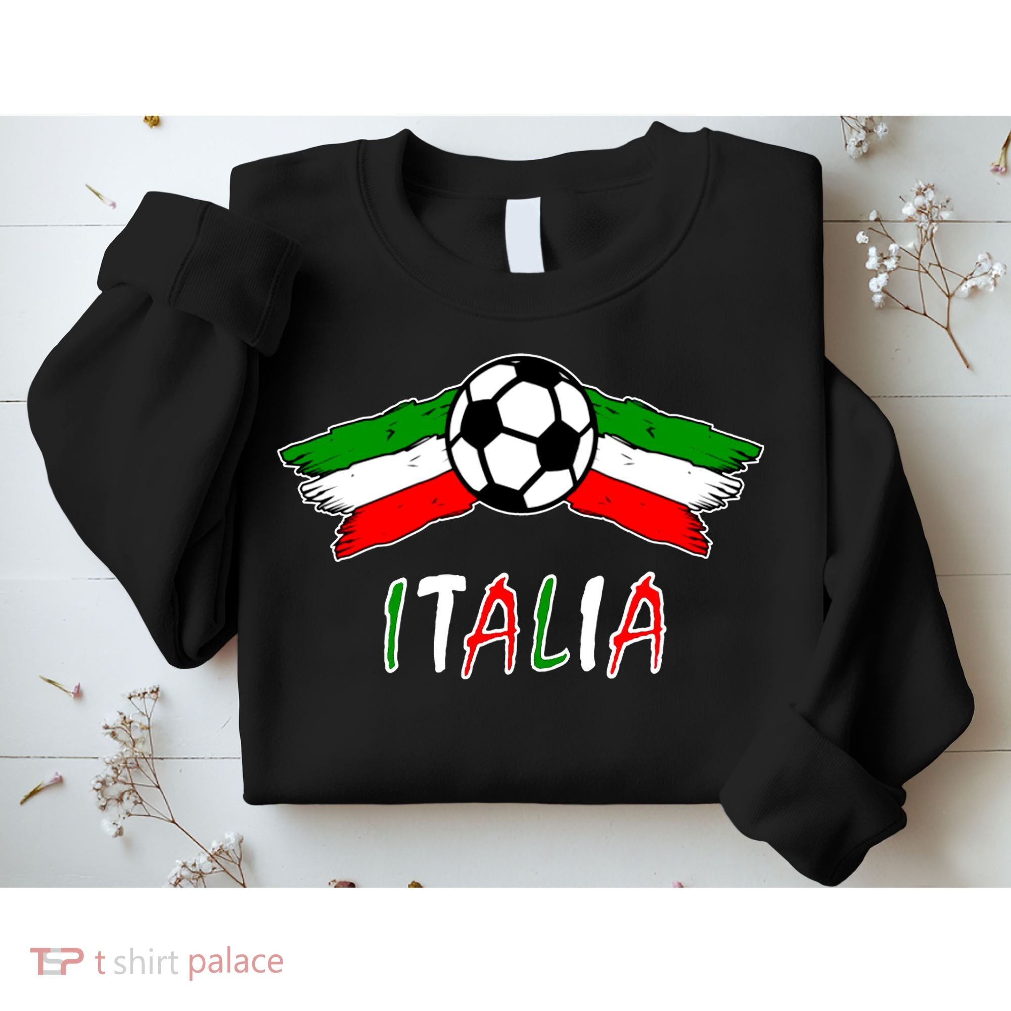 Italy Soccer Flag Italia Champs Sweatshirt