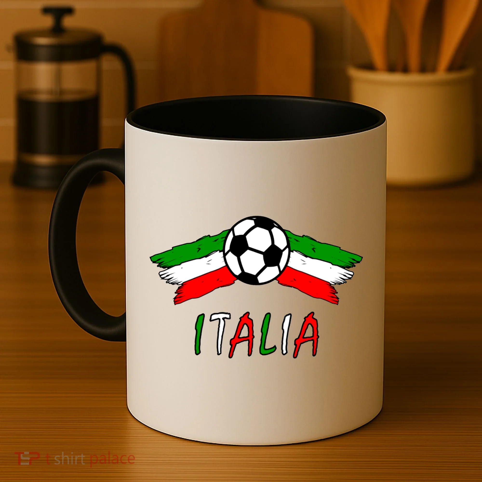 Italy Soccer Flag Italia Champs Coffee Mug