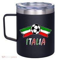 Italy Soccer Flag Italia Champs 12oz Stainless Steel Coffee Mug thumb 2