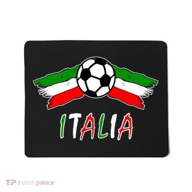 Italy Soccer Flag Italia Champs Mousepad