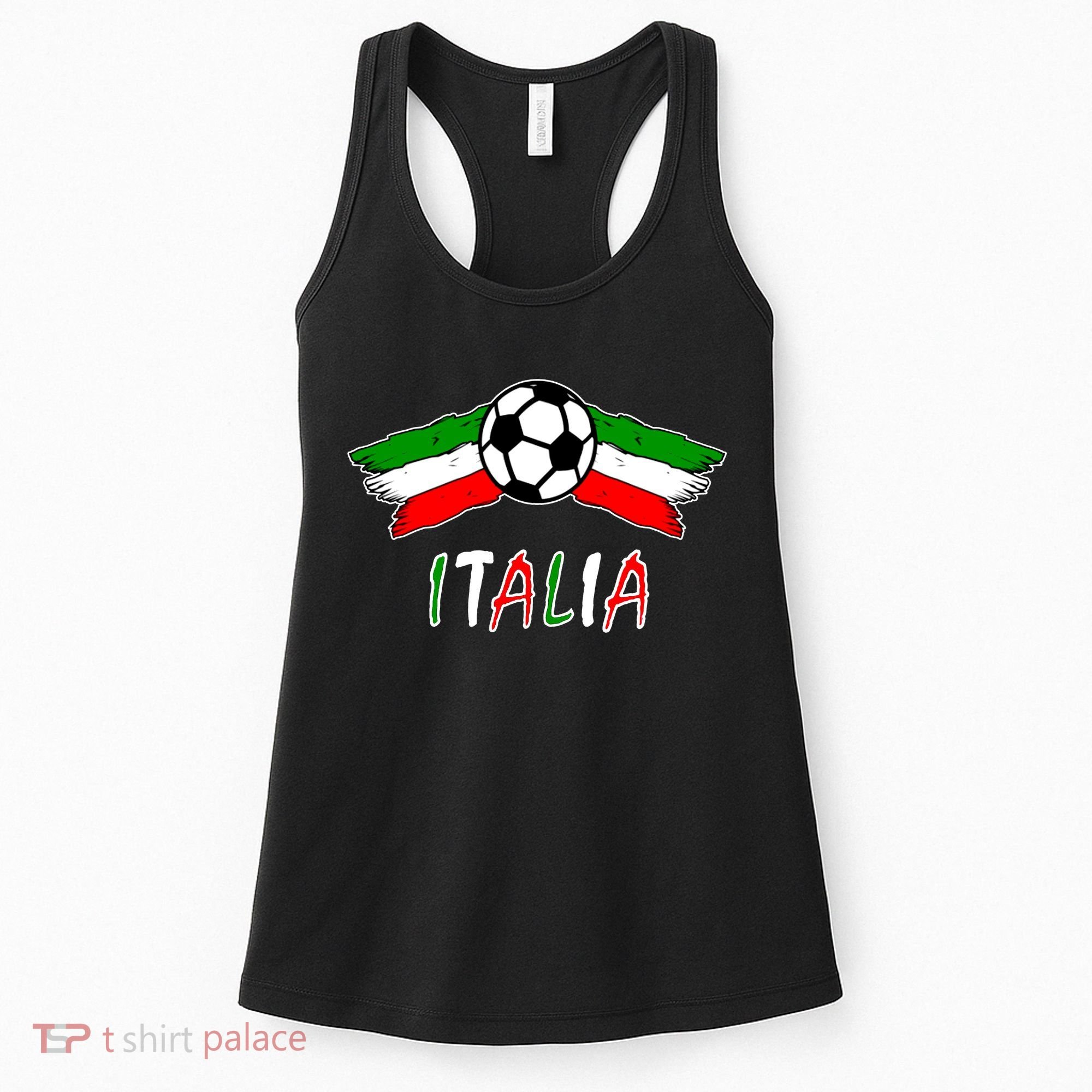 Italy Soccer Flag Italia Champs Women's Tank Top
