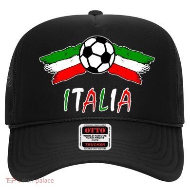 Italy Soccer Flag Italia Champs Hat