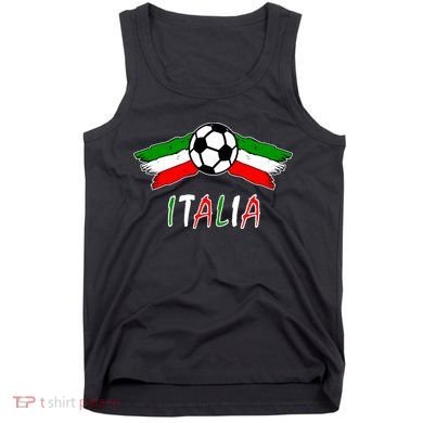 Italy Soccer Flag Italia Champs Tank Top