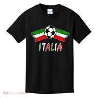Italy Soccer Flag Italia Champs Kids T-Shirt thumb 0