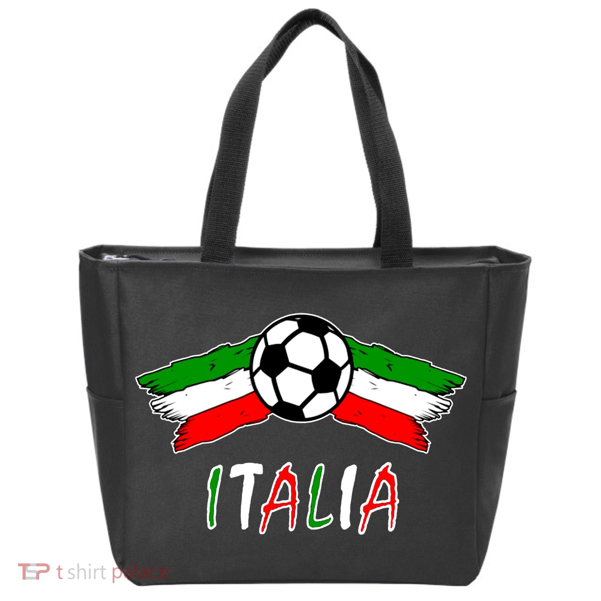Italy Soccer Flag Italia Champs Tote Bag