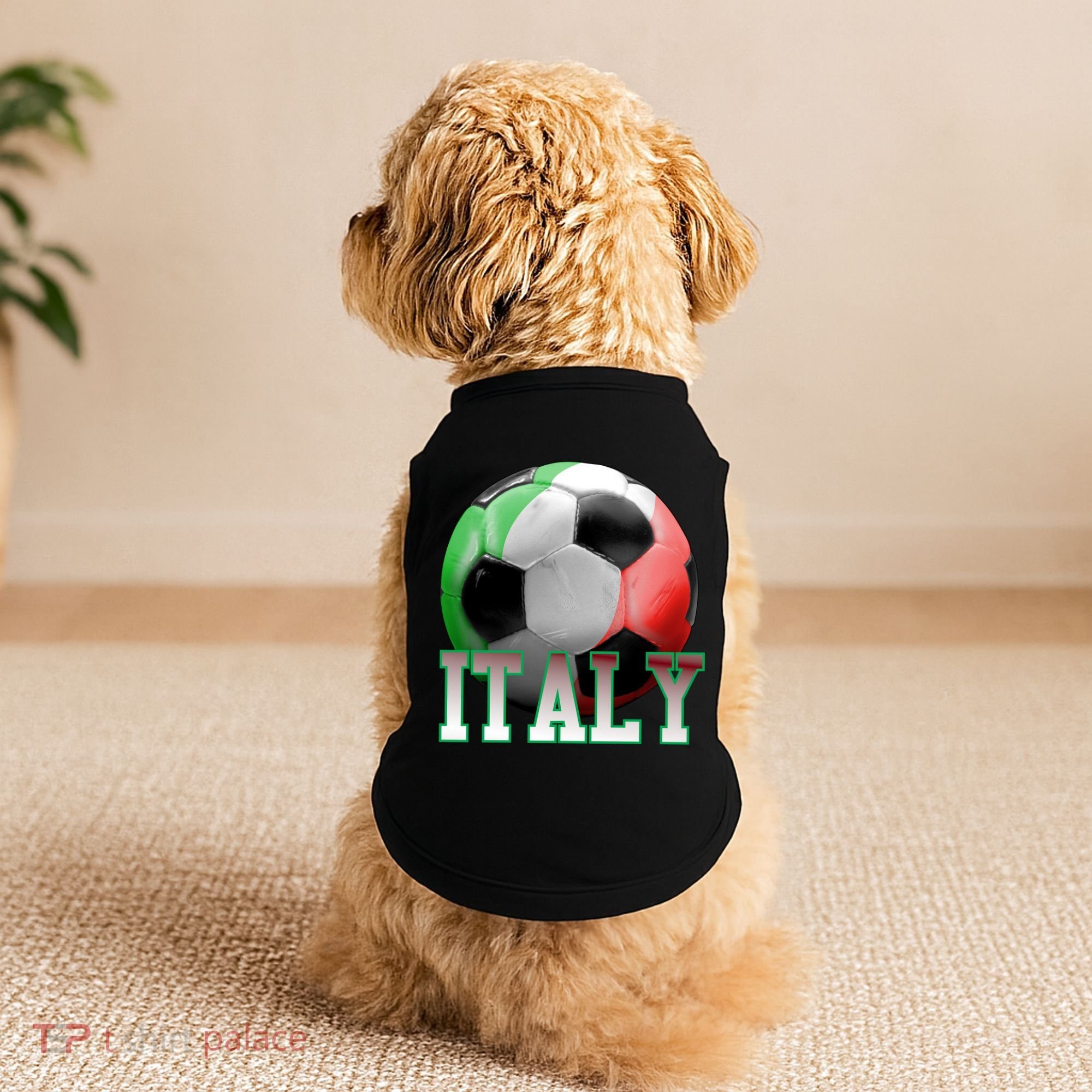 Italy Soccer Logo Doggie Tank