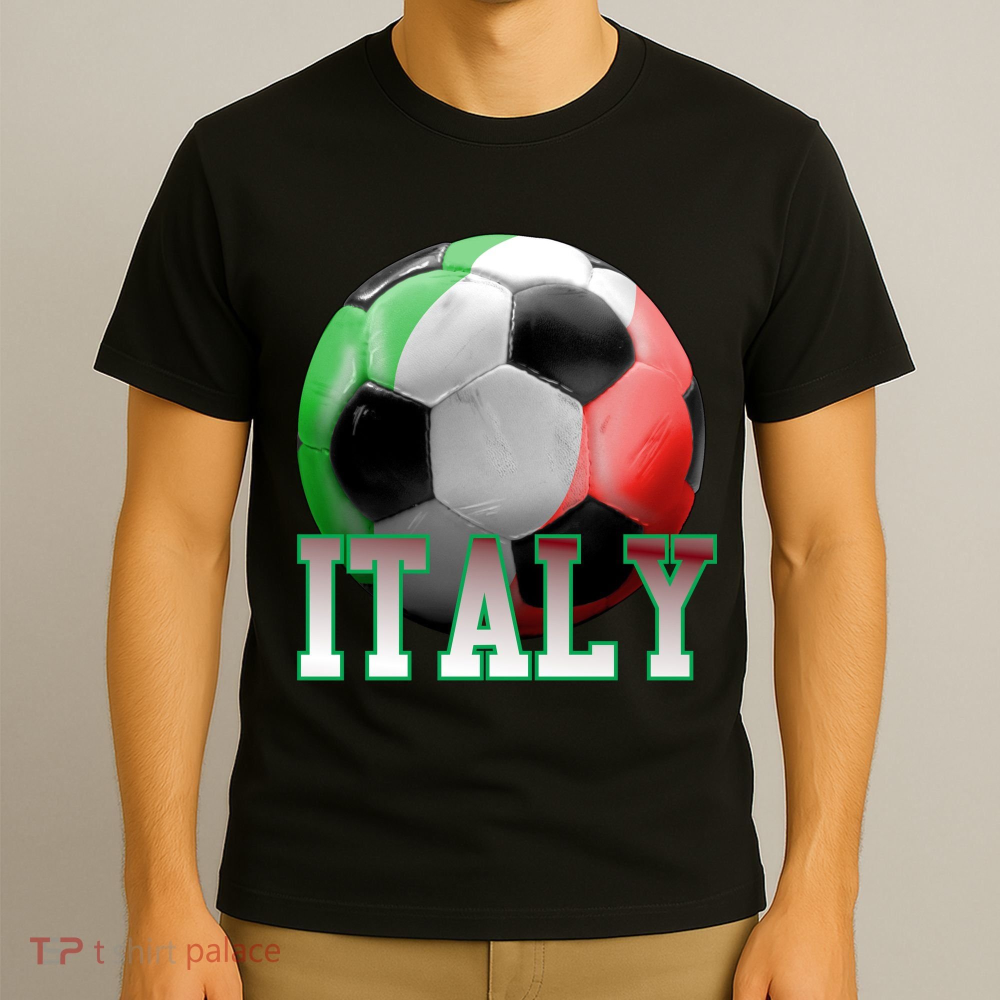 Italy Soccer Logo T-Shirt