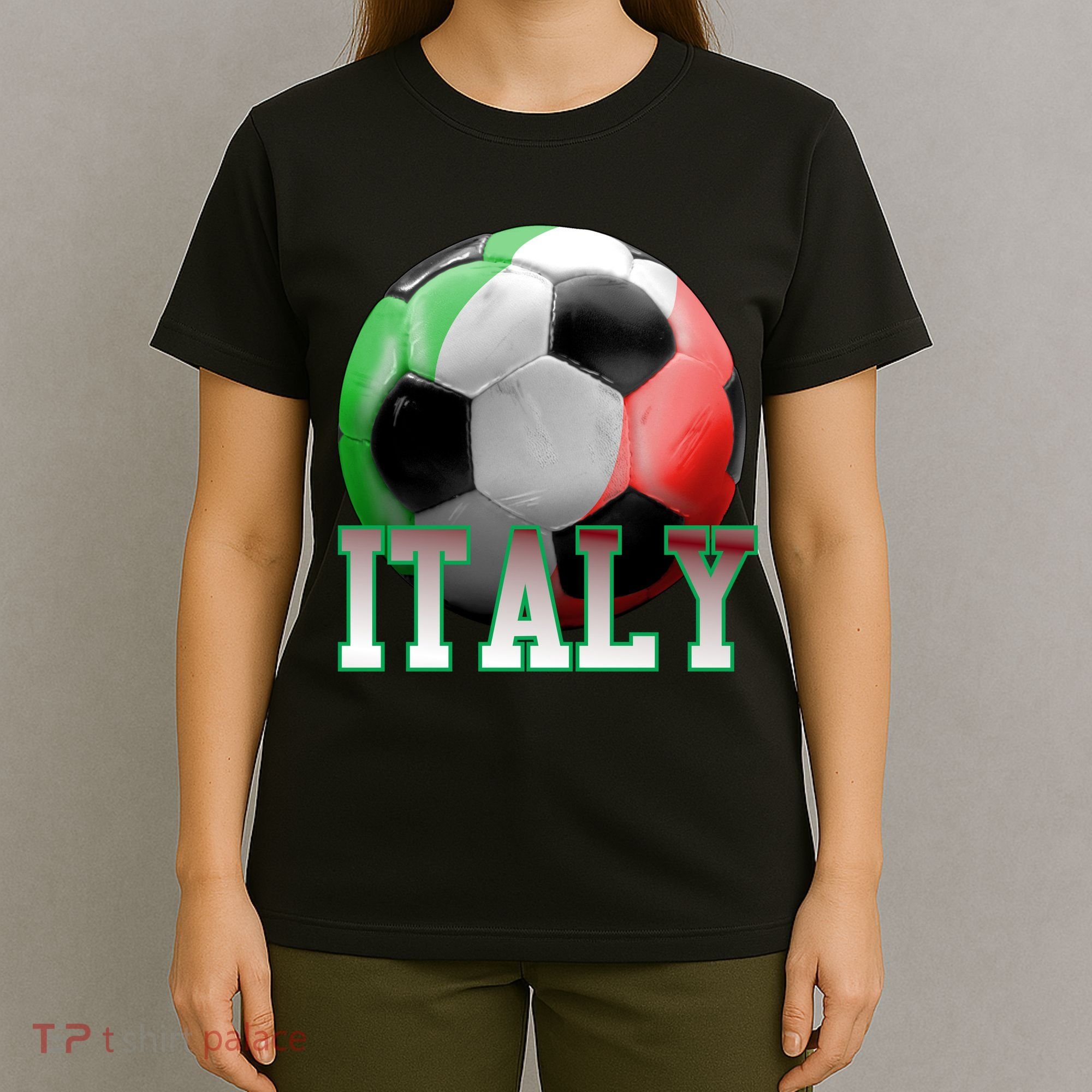 Italy Soccer Logo T-Shirt