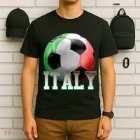 Italy Soccer Logo T-Shirt thumb 6