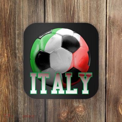 Italy Soccer Logo Coaster