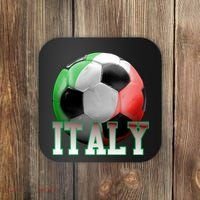 Italy Soccer Logo Coaster thumb 0