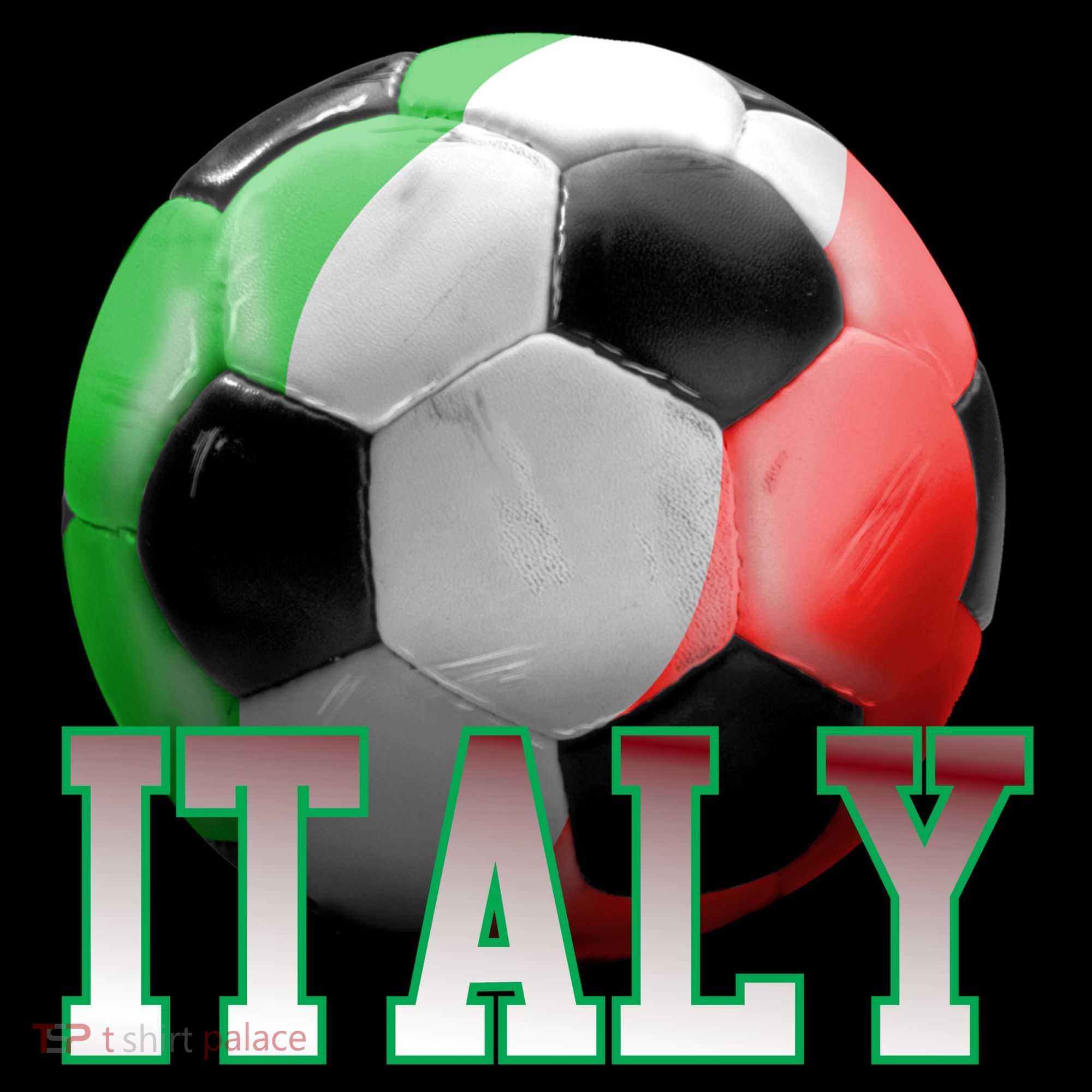 Italy Soccer Logo Pajama Set