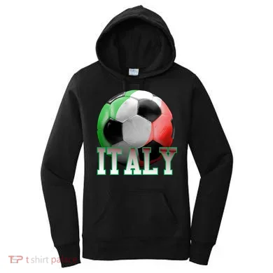 Italy Soccer Logo Women's Hoodie